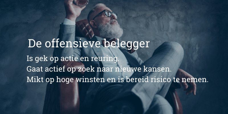 De offensieve belegger
